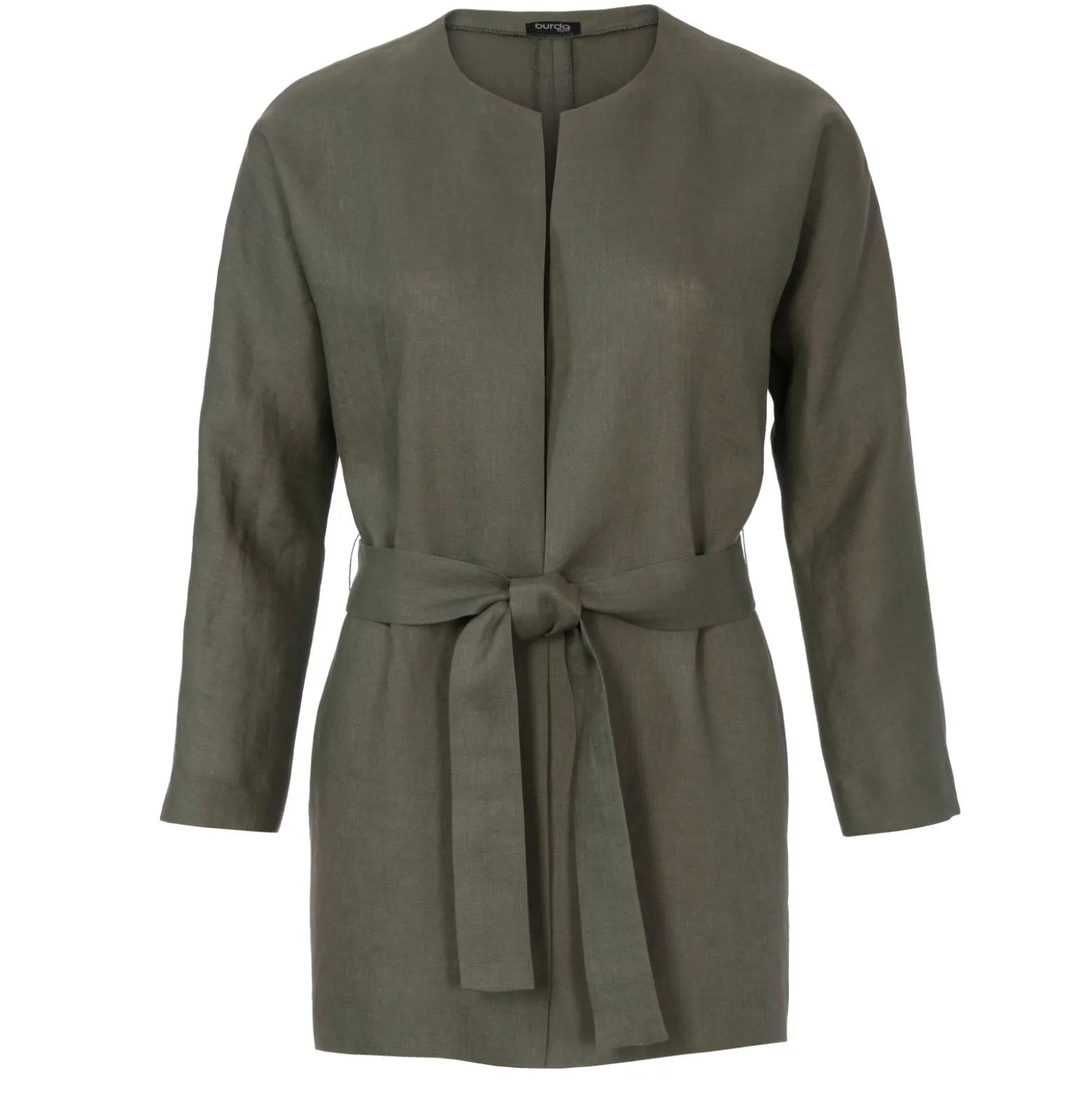 Patron veste sans col Femme - Burda n°6123