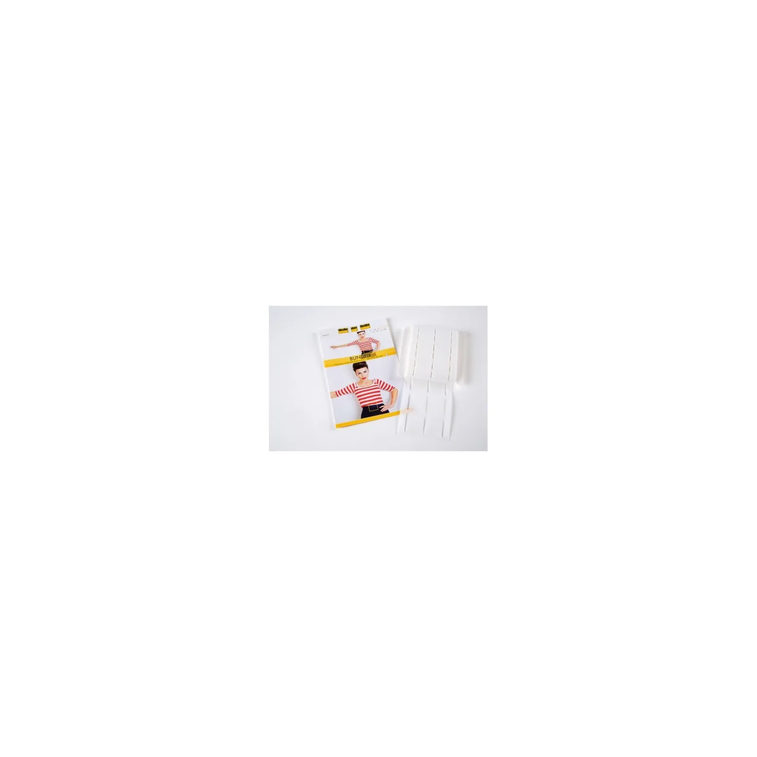 Perfobande (largeur 25 mm) Vlieseline blanc