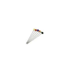 Épingles tête de verre extra-longues Bohin - multicolore x 100
