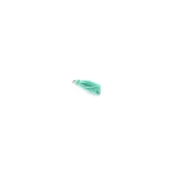 Pomponavec anneau vert opaline