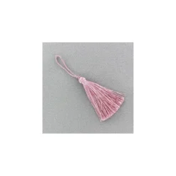 Pompon 70 mm rose thé