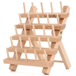 Porte-bobines de fils à coudre en bois - Milward