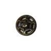 Pression plastic marron