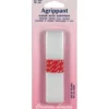 Ruban Agrippant 25 mm blanc - long.30cm - Couture loisirs