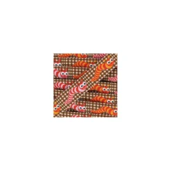 RubanChenille vichy marron