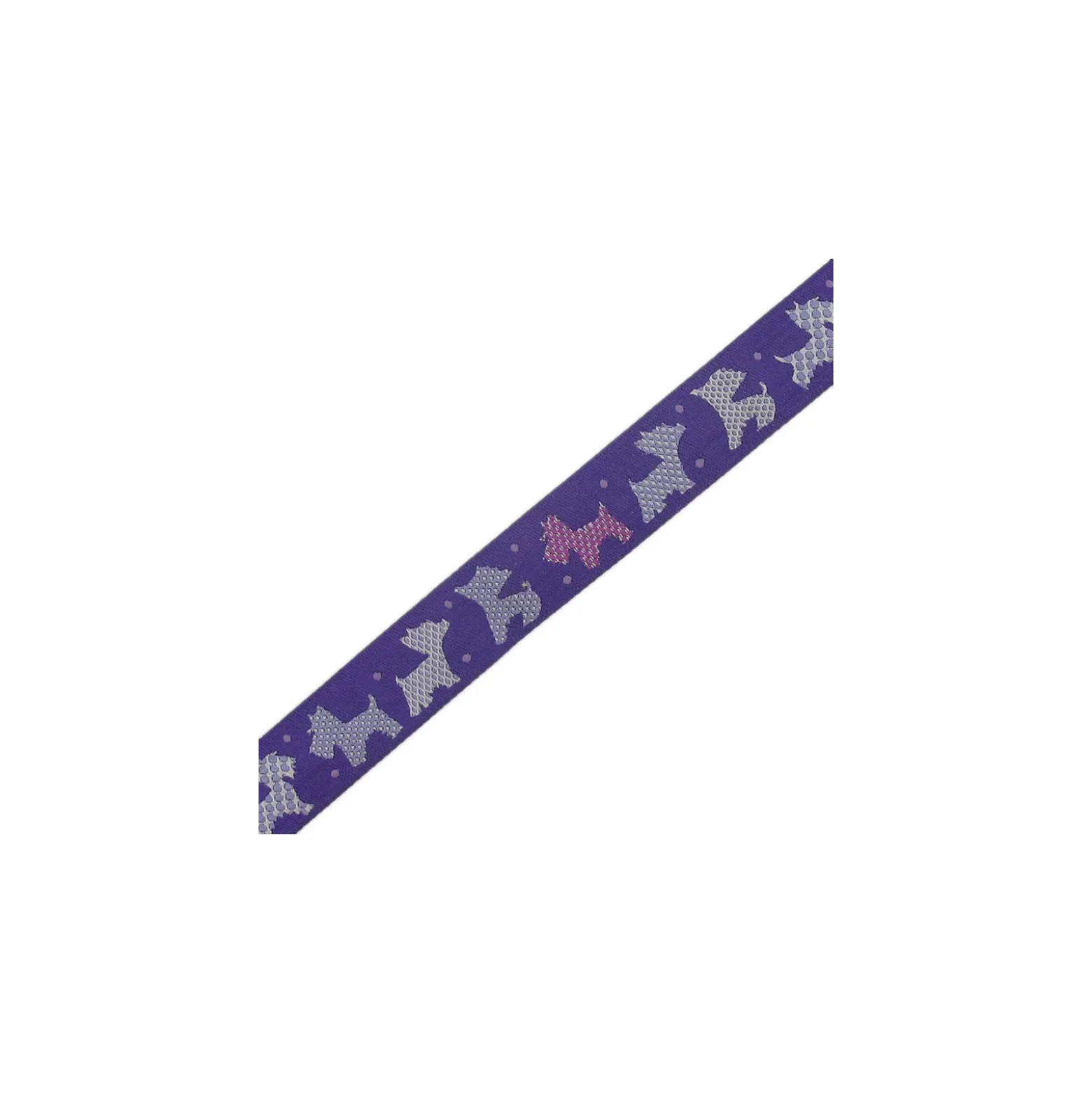 RubanChiens violet
