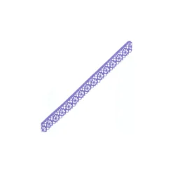 Ruban Dentelle Amélie 15 mm - Violet