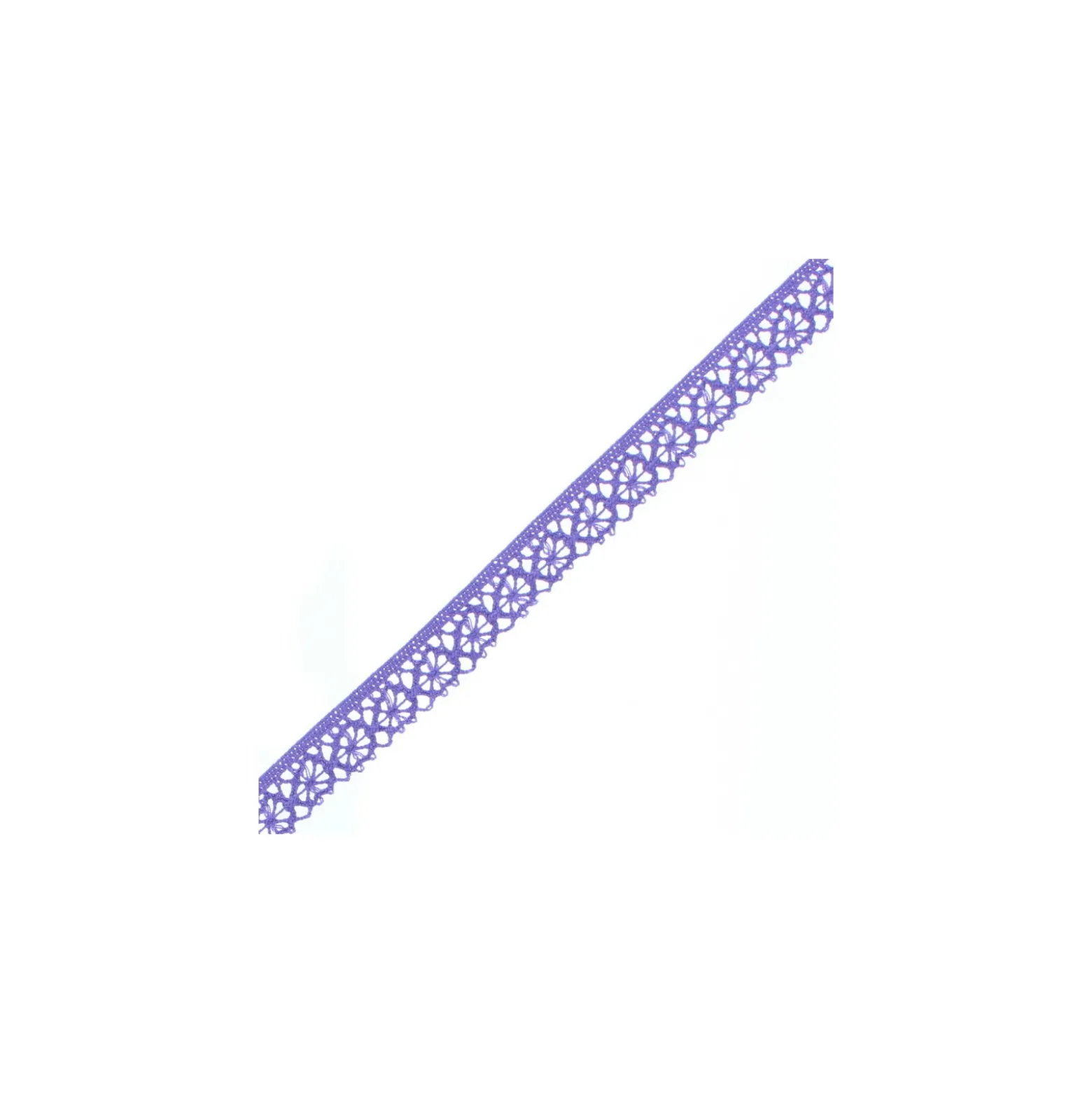 Ruban Dentelle Amélie 15 mm - Violet