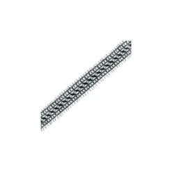 Ruban Dentelle de Calais® Erica - Noir x 50cm
