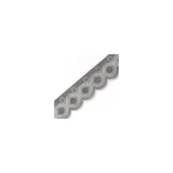 Ruban dentelle Juliette gris