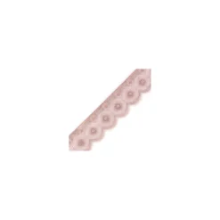 Ruban dentelle Juliette vieux rose