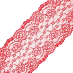 Ruban dentelle élastique Andrée 165 mm - rouge