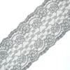 Ruban dentelle élastique Andrée 165 mm - gris