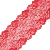 Ruban dentelle élastique Laya 150 mm - rouge