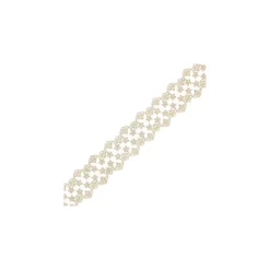 Ruban Dentelle Loren 38 mm - Beige