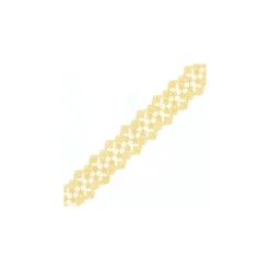 Ruban Dentelle Loren 38 mm - Miel