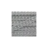 Ruban Dentelle lurex argent 18mm