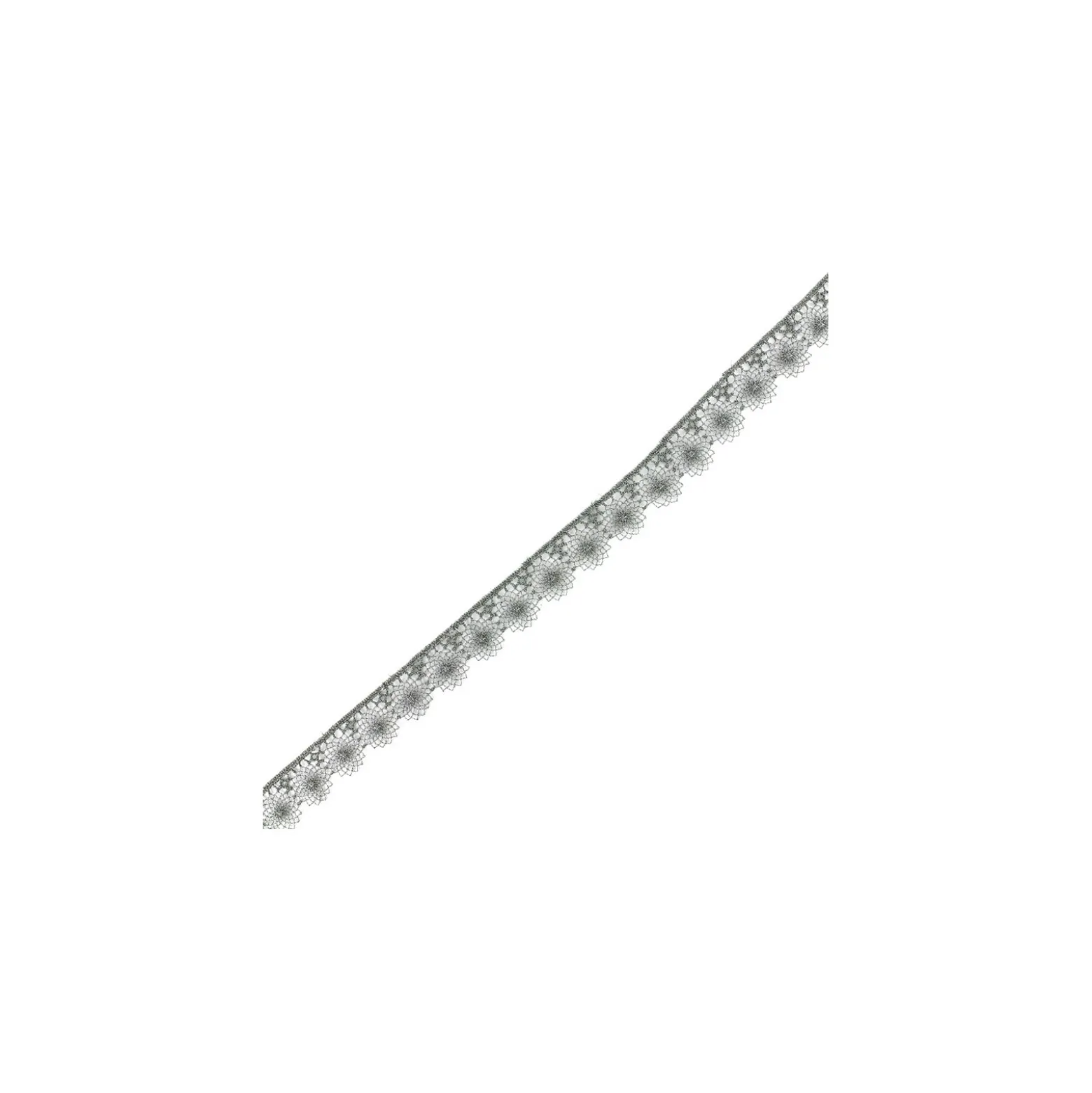 Ruban dentelle Petite Juliette - gris clair