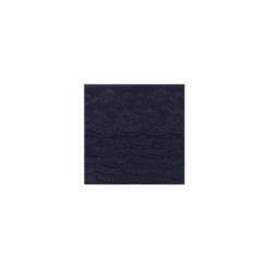Ruban dentelle Tulipe marine