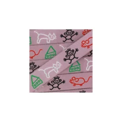Ruban Dessins d'enfants rose