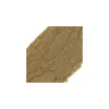 Ruban fourrure poils mixtes 100mm beige x 50cm