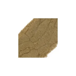 Ruban fourrure poils mixtes 100mm beige x 50cm