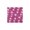 Ruban Froufrou gros grain étoiles fuchsia