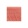 Ruban Galon Franges Dentelle au crochet 10cm - corail x 50cm