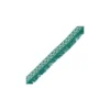 Ruban galon franges Greka 50 mm - vert