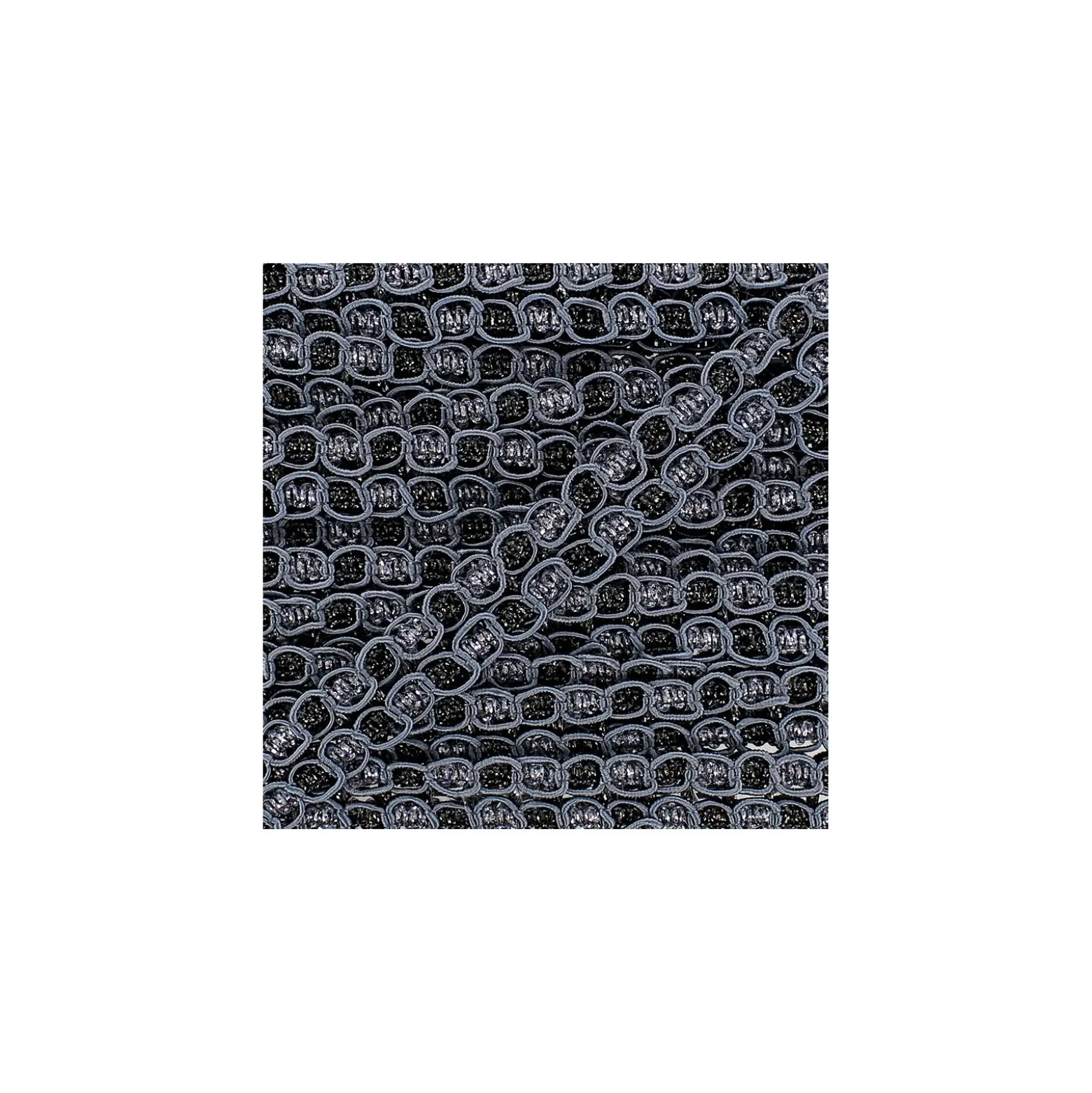 Ruban Galon passementerie retro 15 mm - gris