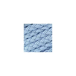 Ruban galon tressé 5 mm bleu ciel