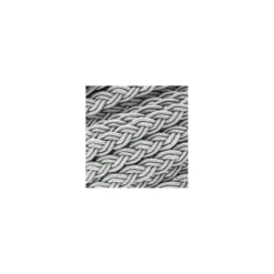 Ruban galon tressé 5 mm gris clair