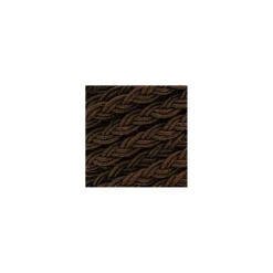 Ruban galon tressé 5 mm marron
