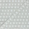 Ruban Gros Grain Flocons 15 mm - ficelle