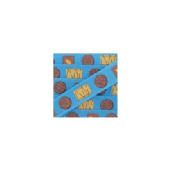 Ruban gros grain Gourmandises gâteaux bleu