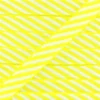 Ruban gros grain Rayures 10 mm - Jaune Fluo