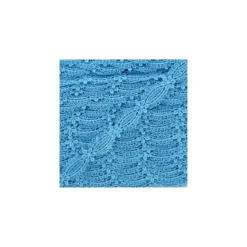 Ruban guipure Petite amande 15 mm - bleu ciel