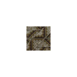 Ruban Jacquard inca 48mm blanc / beige x 20cm
