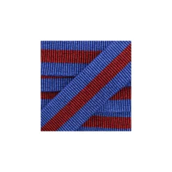 Ruban Élastique Ceinture Réveillon 40 mm - Bleu/Rouge x 50cm