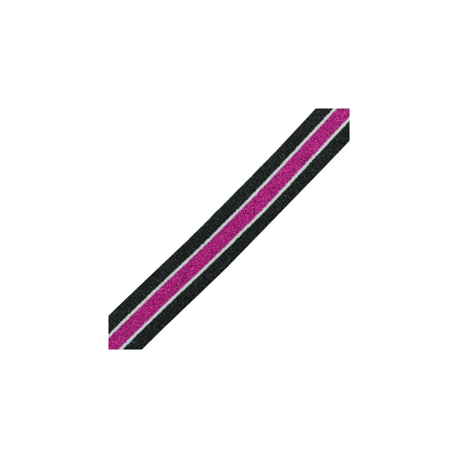 Ruban Élastique Lurex Abby 20 mm - Fuchsia