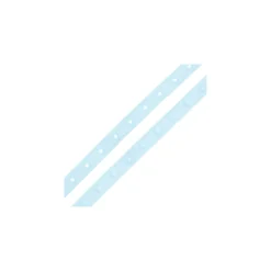 Ruban Polyester Bouton Pression - Bleu Ciel