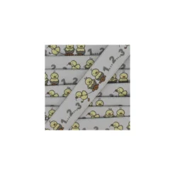 Ruban Poussins Bébé gris