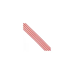 Ruban rayures rouge