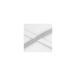 Ruban satin Eloïse gris 10 mm