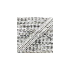 Ruban thermocollant Luxe - argent x 50cm