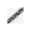 Ruban à thermocoller Bijoux zèbre - argent x 50cm