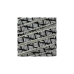Ruban à thermocoller Bijoux zèbre - argent x 50cm