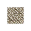 Ruban Tressé Alesia 11 mm - Blanc/Bronze x 50cm