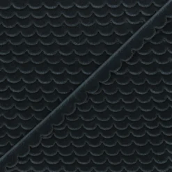 Ruban velours Demi lune 11 mm - gris foncé