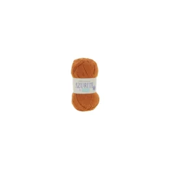 Sachet de 10 pelotes - Fil à Tricoter Azurite n°1524 - ocre